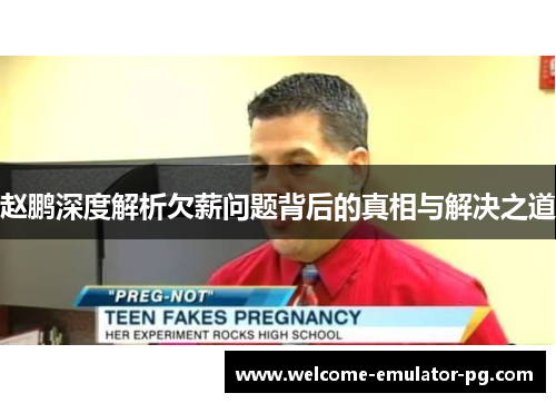 赵鹏深度解析欠薪问题背后的真相与解决之道